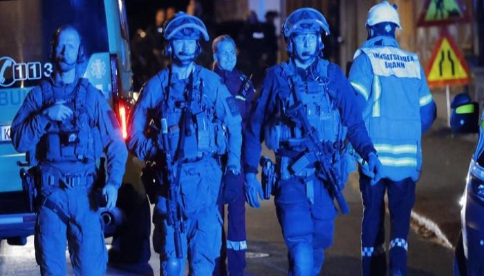 قوات من الشرطة النرويجية تنتشر في الشوارع
