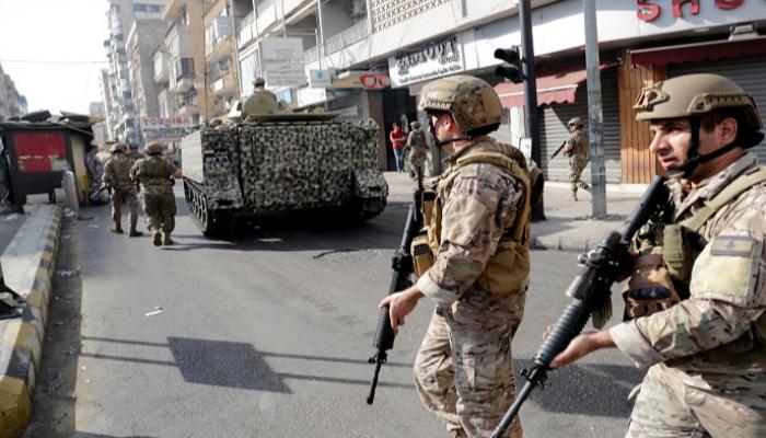انتشار مكثف للجيش اللبناني في شوارع بيروت - الفرنسية