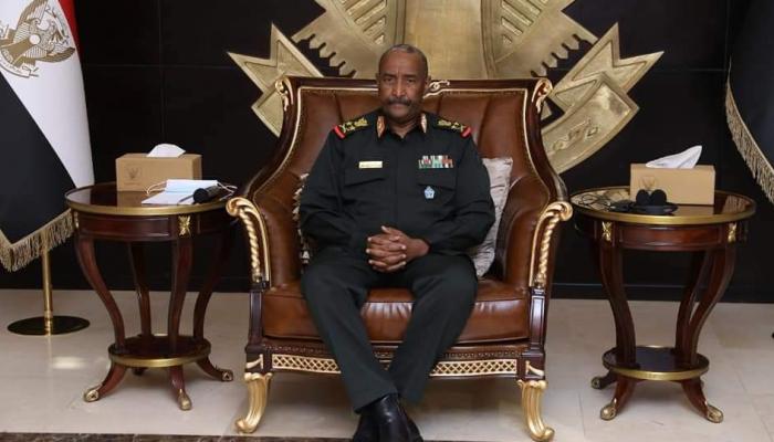 رئيس مجلس السيادة السوداني عبدالفتاح البرهان