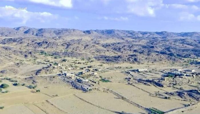 بعض قرى العبدية جنوبي مأرب
