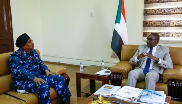 جانب من لقاء التعايشي ووزير الداخلية
