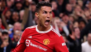 كريستيانو رونالدو لاعب مانشستر يونايتد