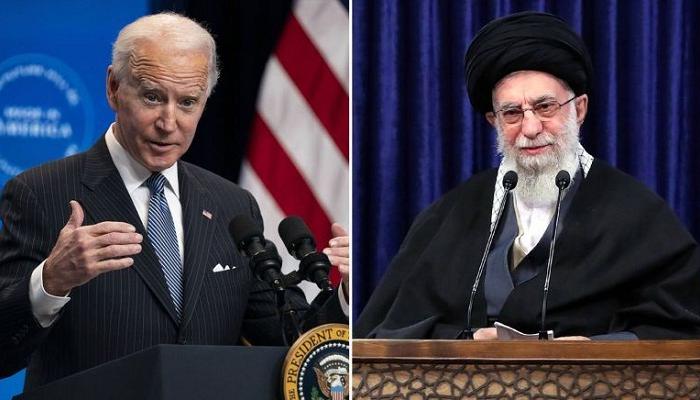 مرشد إيران والرئيس الأمريكي