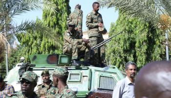 قوات من الجيش السوداني بشوارع الخرطوم - أرشيفية