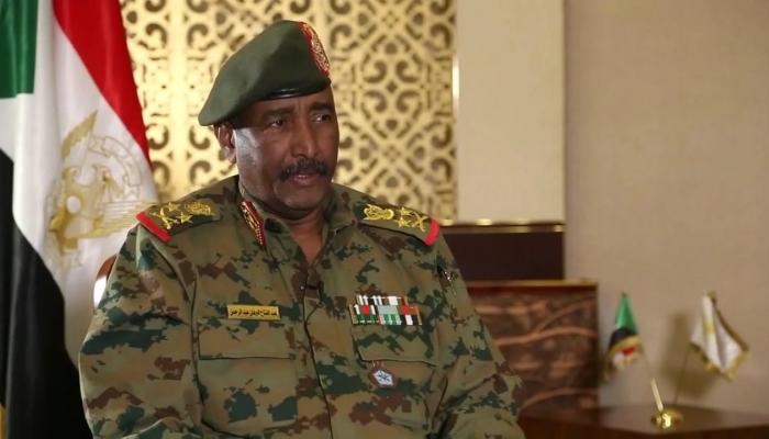 رئيس مجلس السيادة السوداني عبدالفتاح البرهان