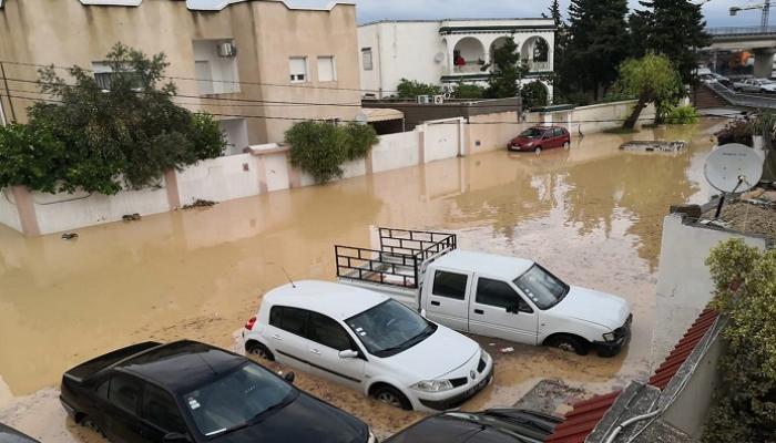 فيضانات في تونس- أرشيفية