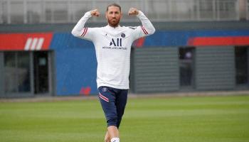 سيرجيو راموس لاعب باريس سان جيرمان