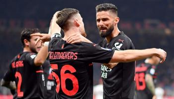 ميلان تصدر جدول ترتيب الدوري الإيطالي