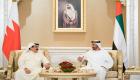 ملك البحرين وولي عهد أبوظبي يبحثان التطورات على الساحتين الإقليمية والدولية
