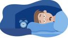 اینفوگرافیک | ۸ راهکار ساده برای بی‌خوابی نیمه شب