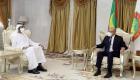 الرئيس الموريتاني وشخبوط بن نهيان آل نهيان يبحثان تعزيز التعاون