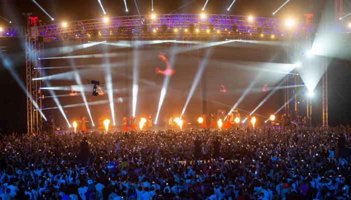 محمد رمضان في حفل افتتاح موسم الرياض