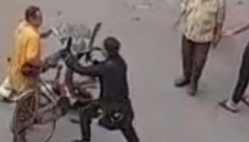 إسماعيل حاول منع جريمة الإسماعيلية بدراجة