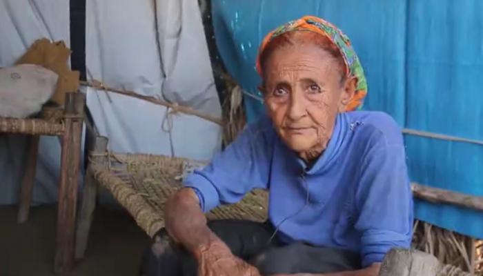 العجوز اليمنية سلامة إبراهيم