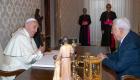 للمرة السادسة.. رئيس فلسطين يلتقي البابا فرنسيس