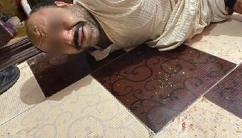 بلطجي الفيوم عقب القبض عليه