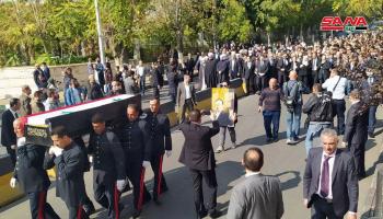 لقطة من جنازة صباح فخري