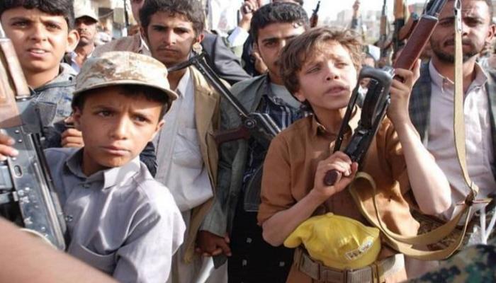 أطفال تجندهم مليشيا الحوثي الانقلابية- أرشيفية