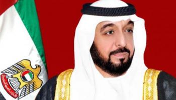 الشيخ خليفة بن زايد آل نهيان رئيس دولة الإمارات