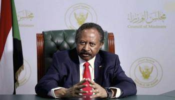 رئيس الوزراء السوداني المعزول عبدالله حمدوك