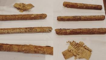 اللفائف المضبوطة بمطار القاهرة الدولي