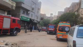 موقع انفجار ماسورة الغاز 