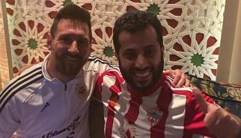 تركي آل الشيخ مع ليونيل ميسي