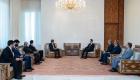 وزیر خارجه امارات و رئیس جمهور سوریه در دمشق دیدار کردند