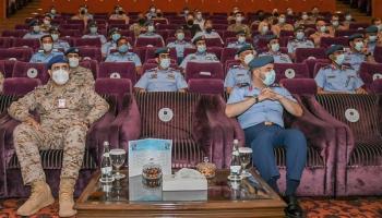 جانب من فعاليات ختام تمرين مركز الحرب الجوي الصاروخي 2021 