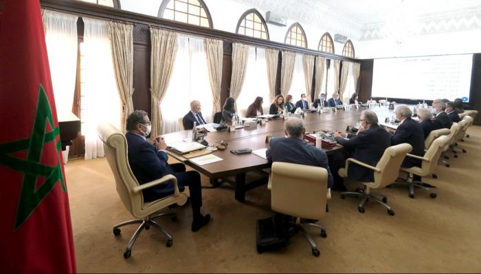 جانب من الاجتماع الأسبوعي للحكومة المغربية