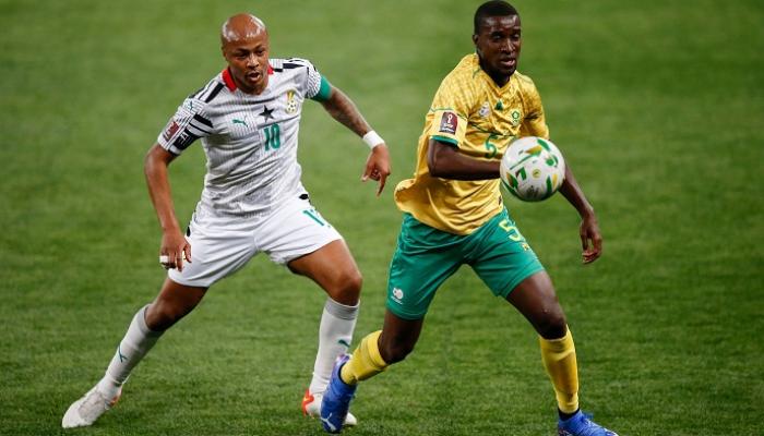 من مباراة غانا وجنوب أفريقيا