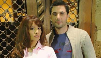 النجمة المصرية زينة مع أحمد عز