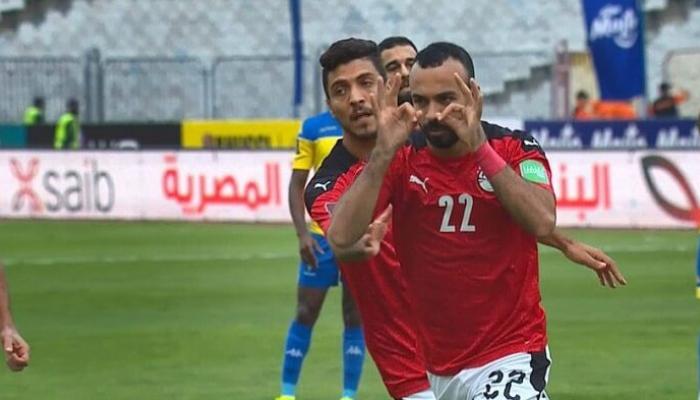منتخب مصر ضد الجابون