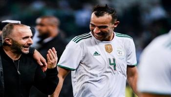 جمال بلعمري مدافع منتخب الجزائر