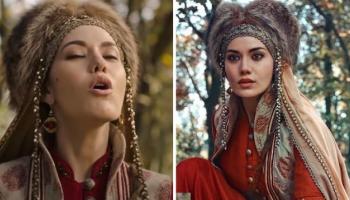 Fahriye Evcen uludu, sosyal medyada gündem oldu