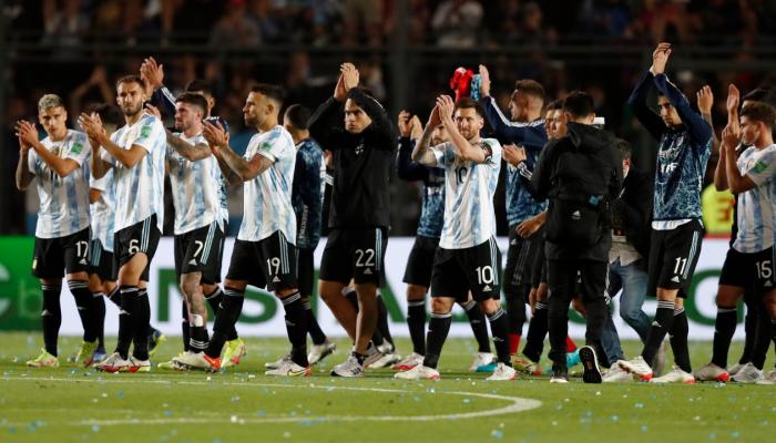 منتخب الأرجنتين بعد التعادل مع البرازيل