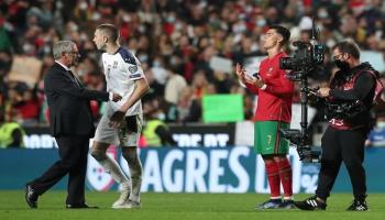 رونالدو بعد مباراة البرتغال وصربيا