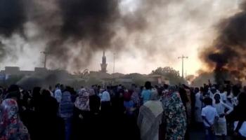 جانب من احتجاجات السودان- رويترز
