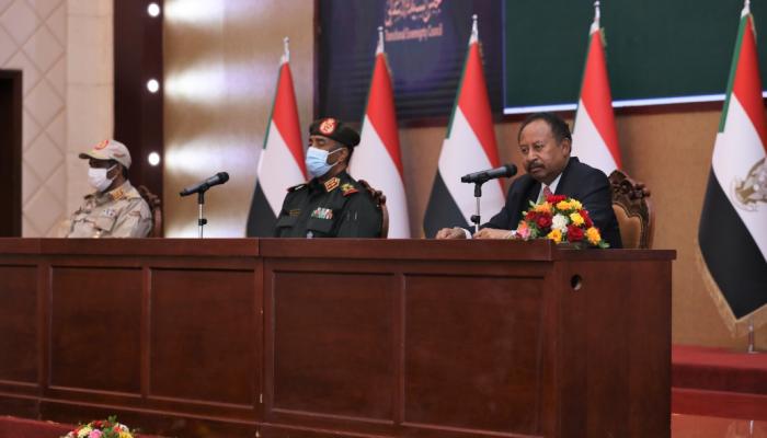 مراسم توقيع الاتفاق السياسي في السودان