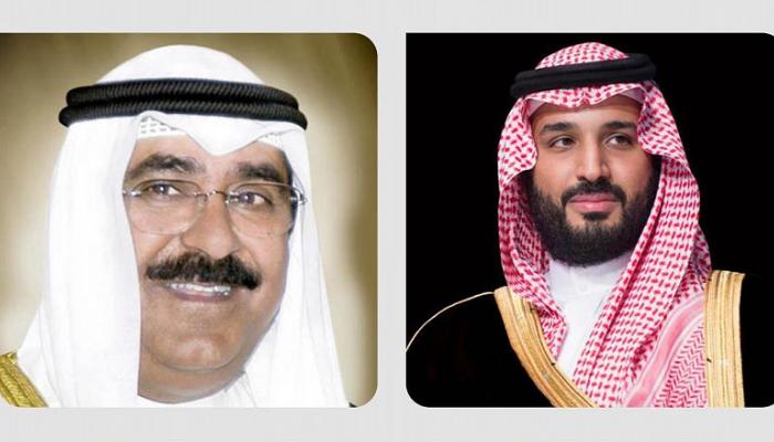 ولي العهد السعودي ونظيره الكويتي