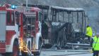 آتش‌سوزی اتوبوسی در بلغارستان ۴۵ کشته بر جای گذاشت