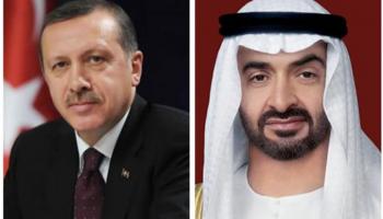 الشيخ محمد بن زايد آل نهيان والرئيس رجب طيب أردوغان