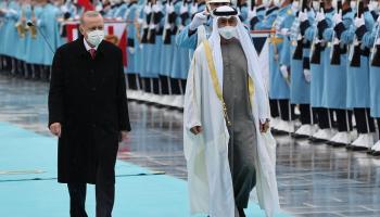 ولي عهد أبوظبي والرئيس التركي