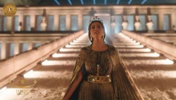 هايدي موسى في حفل افتتاح طريق الكباش