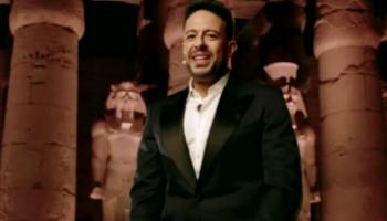 محمد حماقي في حفل افتتاح طريق الكباش