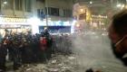 ‘Türkiye’deki şiddeti’ protesto için sokağa çıkan kadınlara polis müdahalesi
