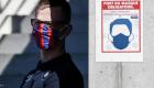 France : le port du masque de nouveau obligatoire en extérieur dans certains lieux à Paris 