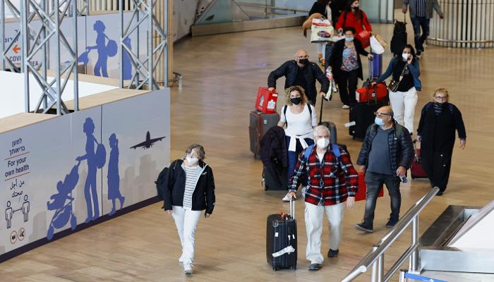 مسافرون في مطار بن جوريون - الفرنسية