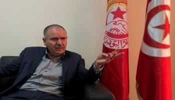 الأمين العام للاتحاد العام التونسي للشغل نور الدين الطبوبي