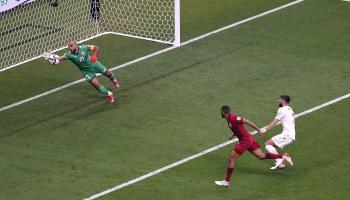 مباراة قطر والبحرين في افتتاح كأس العرب 2021